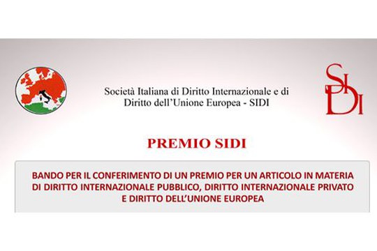 Premio SIDI 2023